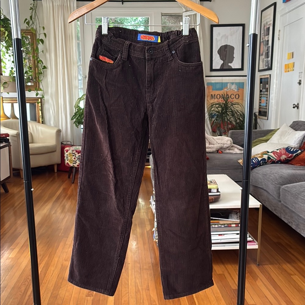 Empyre Loose Fit brown corduroy Skate pants